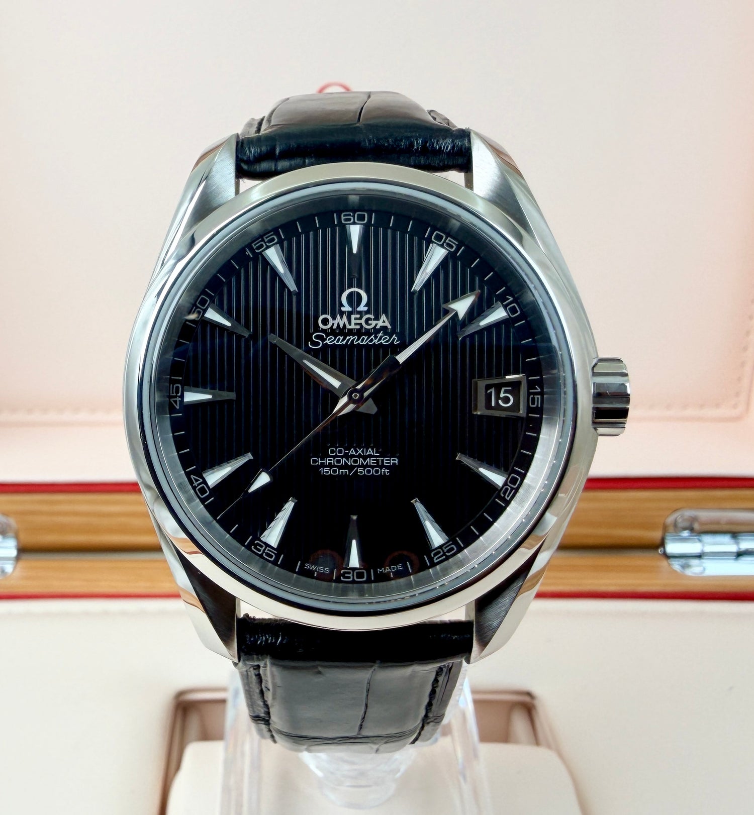 Omega Seamaster Aqua Terra 150M 38.5mm Black Teak Dial | Ref. 231.13.39.21.01.001