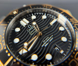 Omega Seamaster Diver 300M Two-Tone – 18k Yellow Gold & Steel - 210.22.42.20.01.001 - Full Set