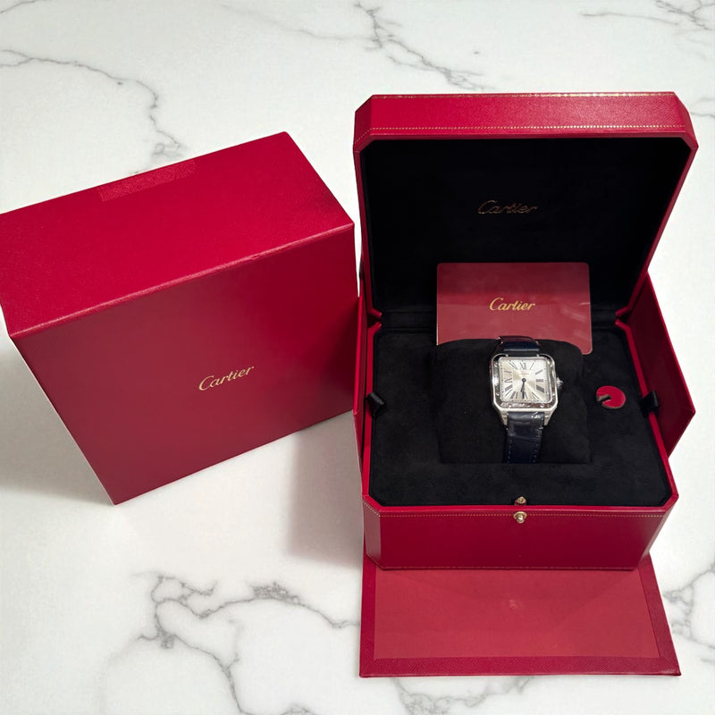 Cartier Santos-Dumont WSSA0022 Box & Papers Like New condition
