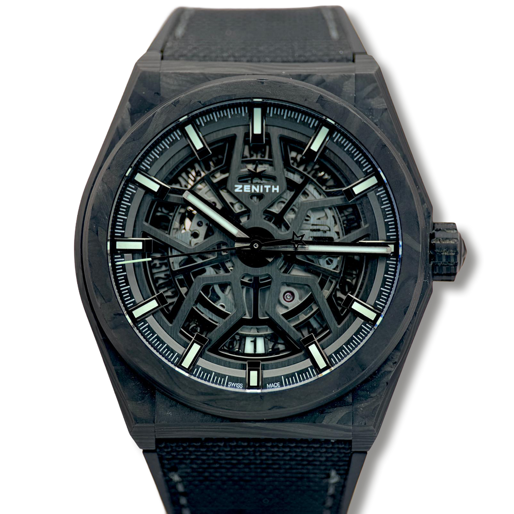 Defy Classic Carbon Skeleton 41mm | Ultra-Light 65g | Ref. 10.9000.670