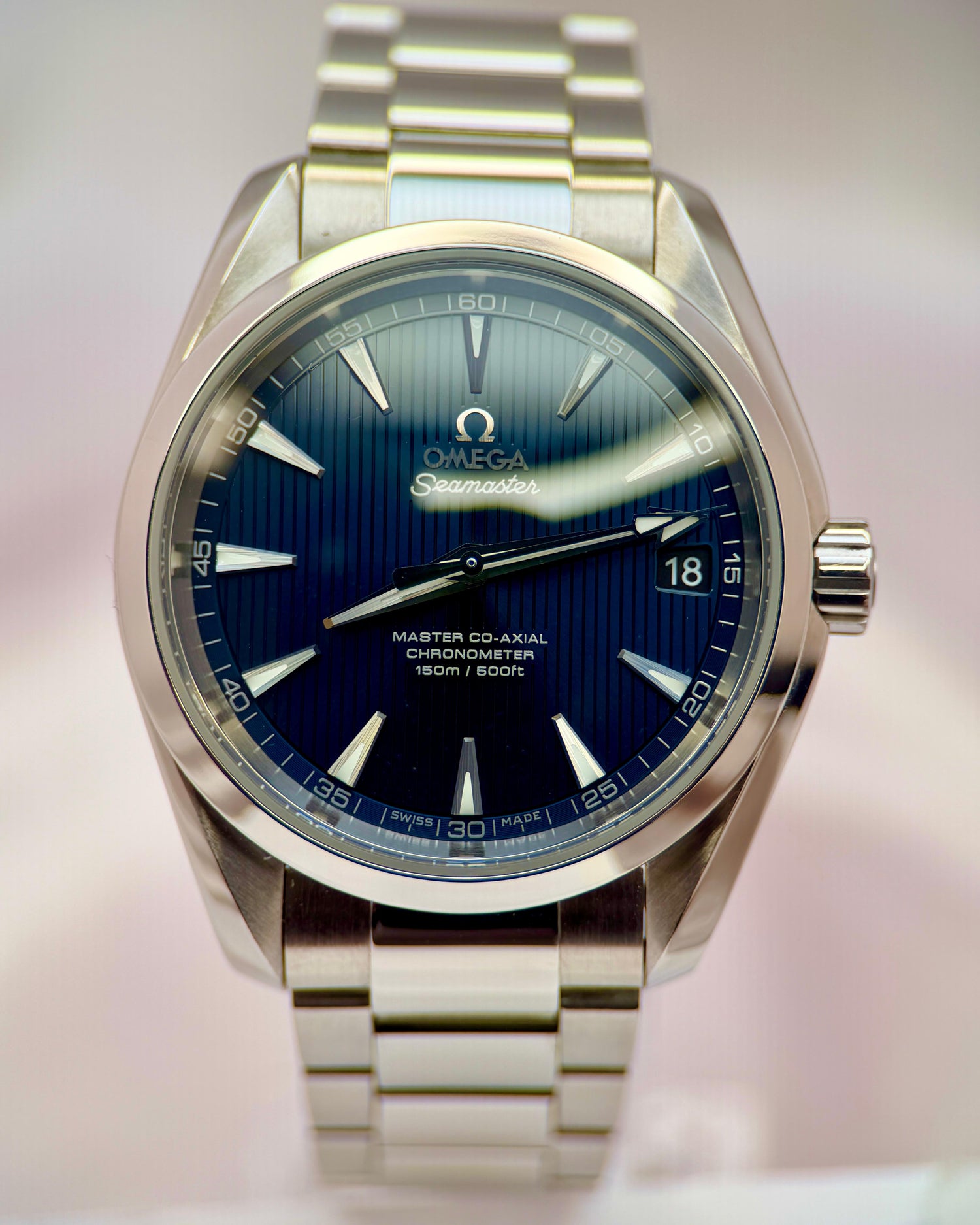 Seamaster Aqua Terra 150M 38.5mm "Spectre" Blue Dial | Ref. 231.10.39.21.03.002 | 2023 Full Set
