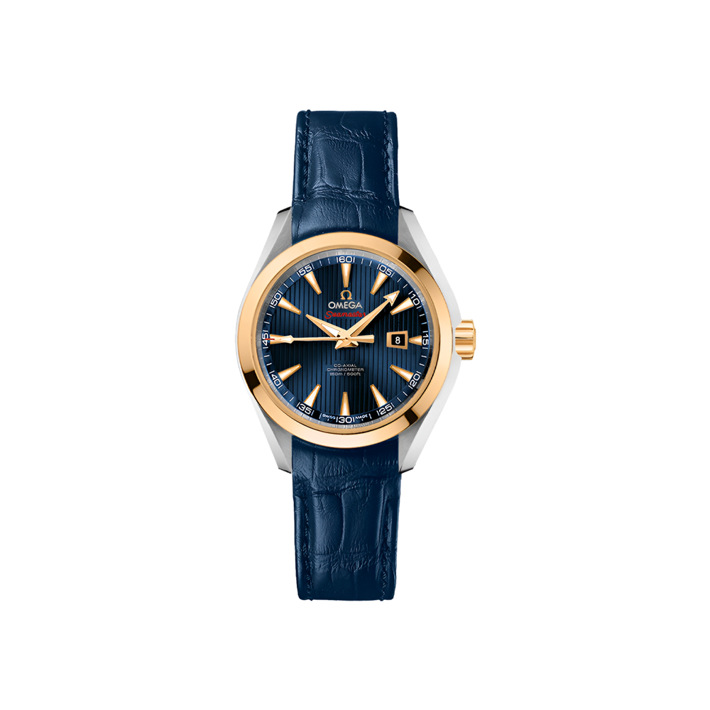 Aqua Terra 150M "London 2012" Olympic Edition | 18k Gold & Steel | Ref. 522.23.34.20.03.001