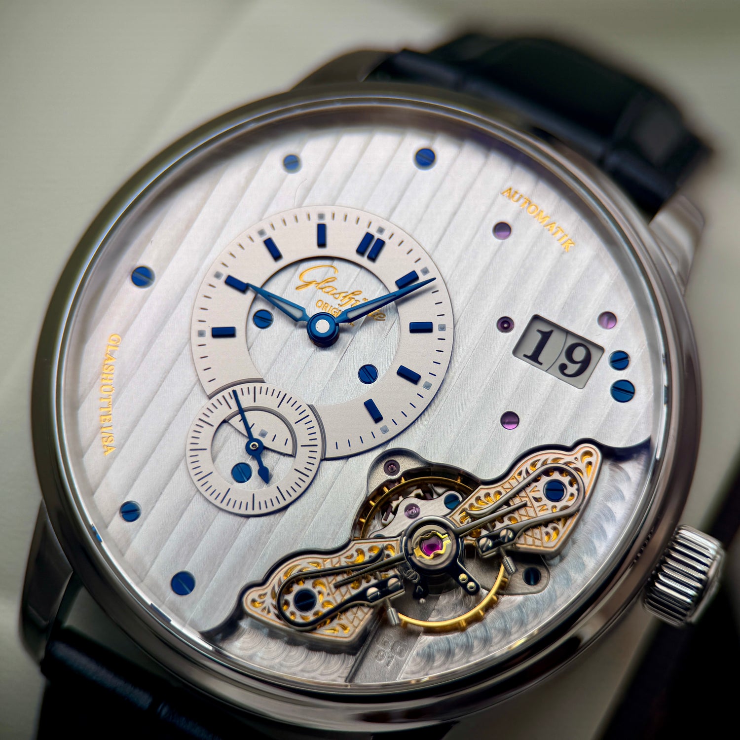 PanoMaticInverse 42mm | Blue Accents | Ref. 1-91-02-02-02-30