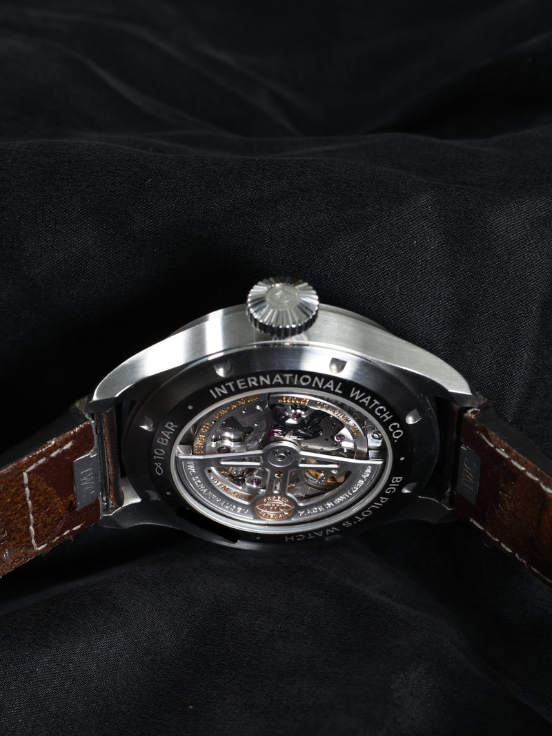 IWC Big Pilot 43 – Ref. IW3293-01 – Blue Dial | Full Set (2022) – Excellent Condition + Extra OEM Strap