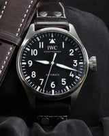IWC Big Pilot 43 – Ref. IW3293-01 – Blue Dial | Full Set (2022) – Excellent Condition + Extra OEM Strap