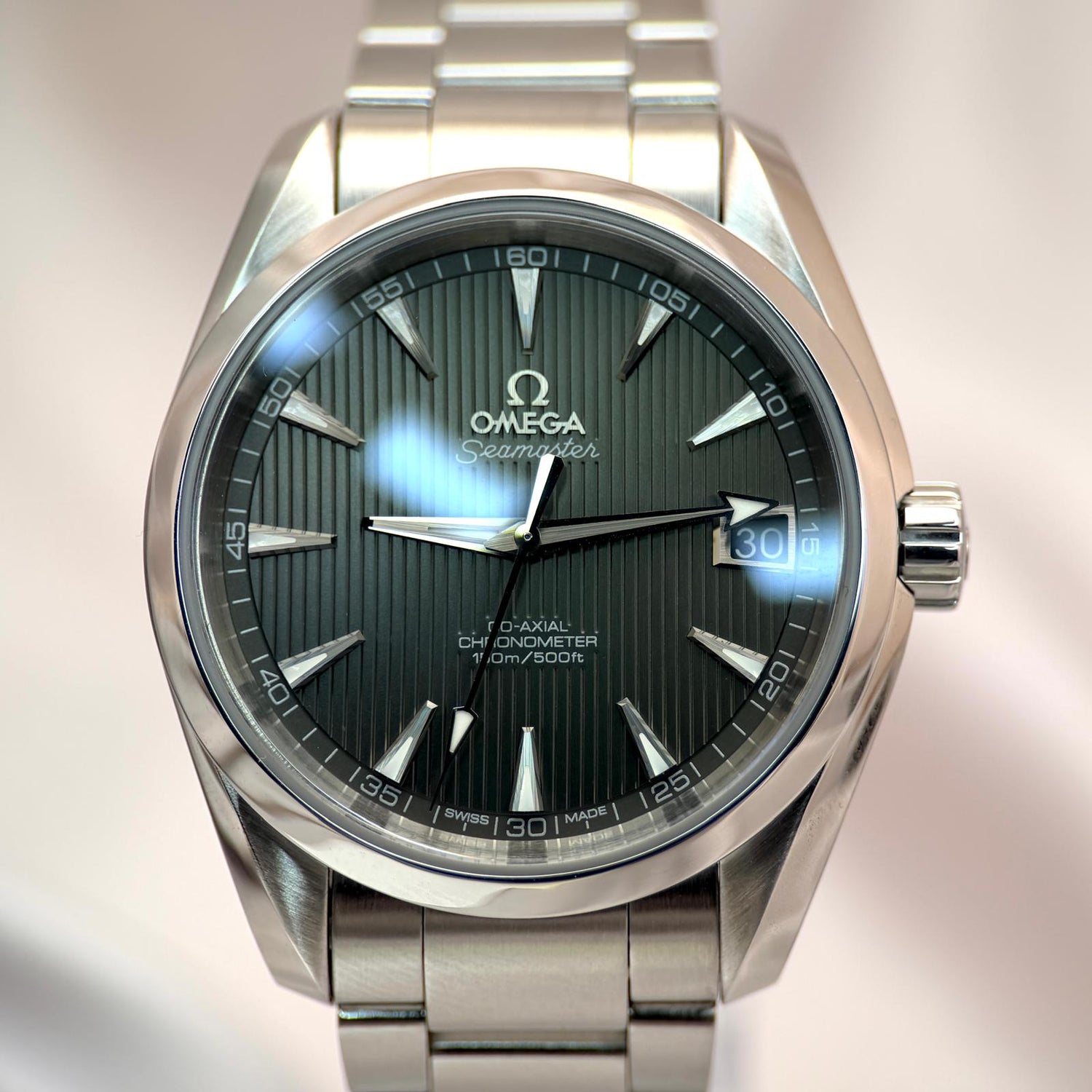 Seamaster Aqua Terra 38.5mm - “Grey Skyfall Teak Dial” - 231.10.39.21.06.001 - Full Set