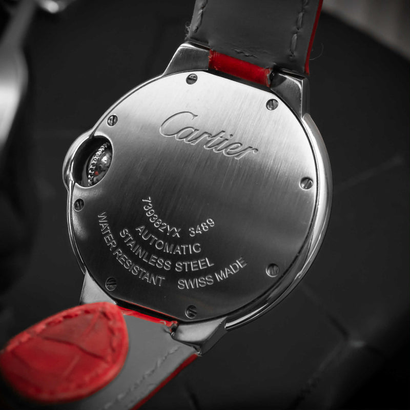 Cartier Ballon Bleu de Cartier – Limited Edition Red Dial | Ref. WSBB0022 | 33mm | Full Set (2018)