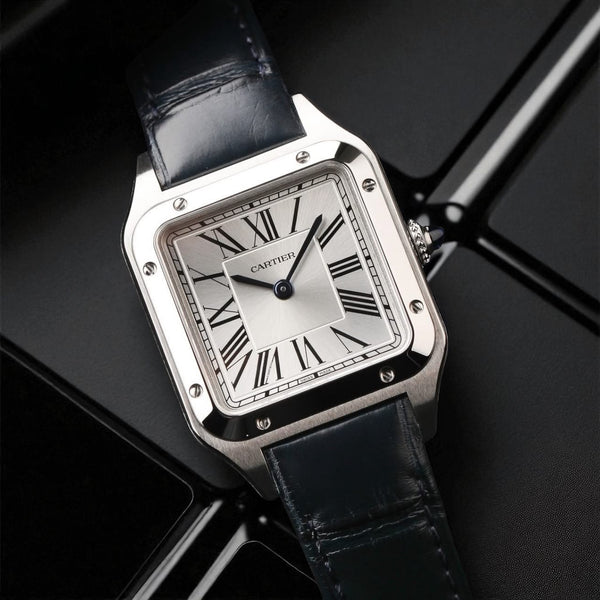 Cartier Santos-Dumont Small Model Ref. WSSA0023 Complete Set