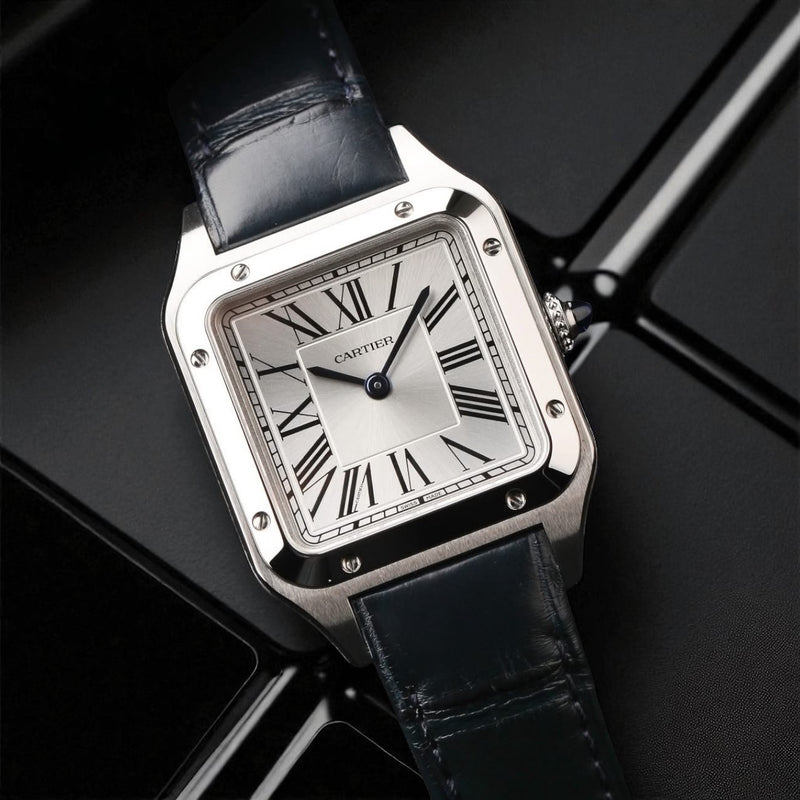 Cartier Santos-Dumont Small Model Ref. WSSA0023 Complete Set