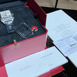 Cartier Santos-Dumont Small Model Ref. WSSA0023 Complete Set