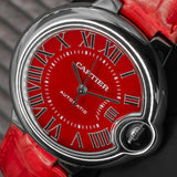 Cartier Ballon Bleu de Cartier – Limited Edition Red Dial | Ref. WSBB0022 | 33mm | Full Set (2018)
