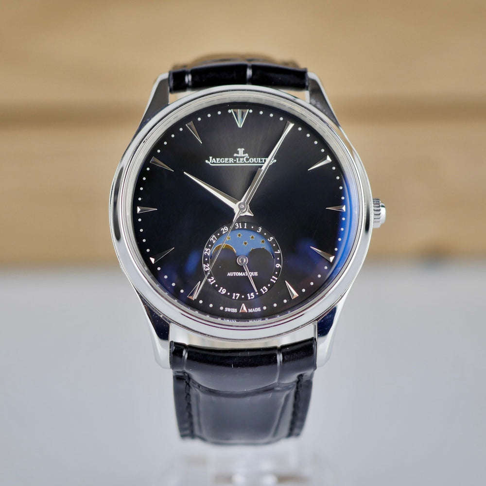 Master Ultra Thin Moon 39 | Black Sunburst Dial | Ref. Q1368470