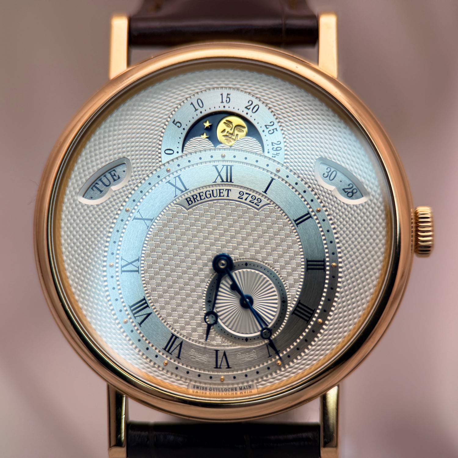 Breguet Classique 7337 Day-Date Moonphase 18k Rose Gold | Ref. 7337BR/1E/9V6