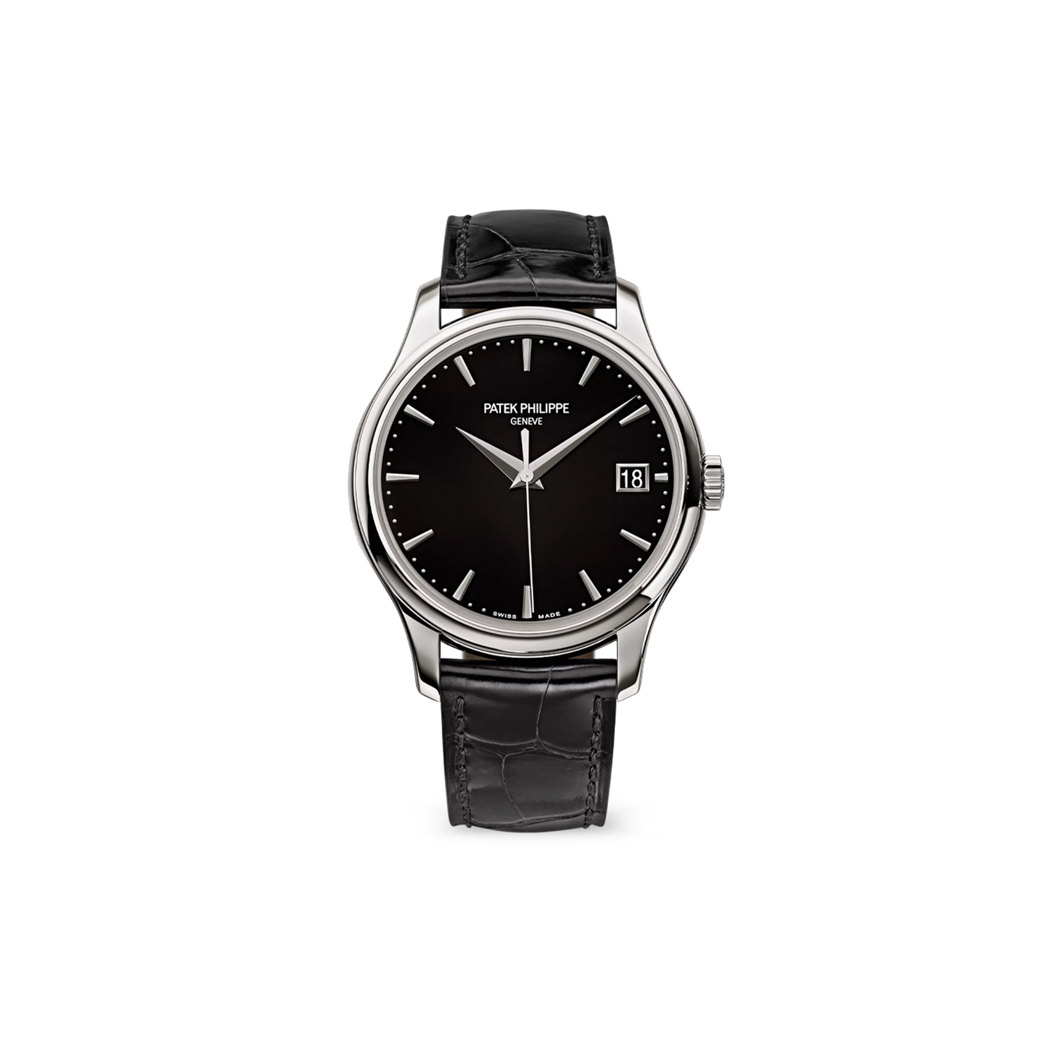 Calatrava 39mm | 18k White Gold | Black Dial | Ref. 5227G-010