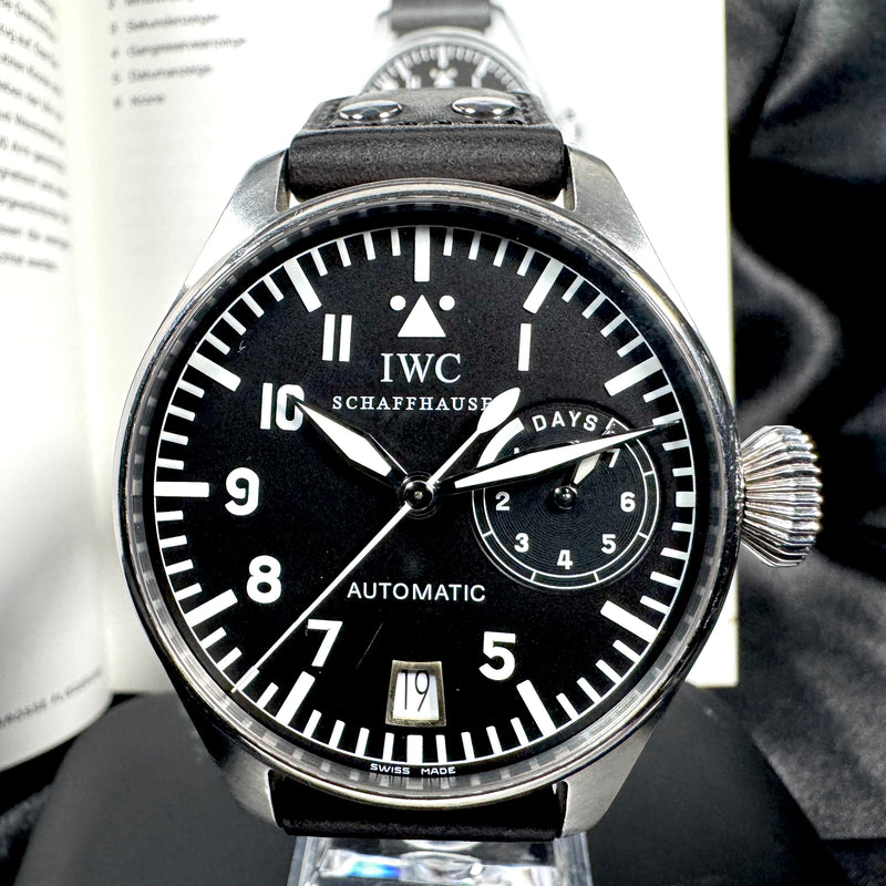 IWC Pilot's Watch- Big Pilot - IW5002 - Papers , Booklet , Card and Travel Case