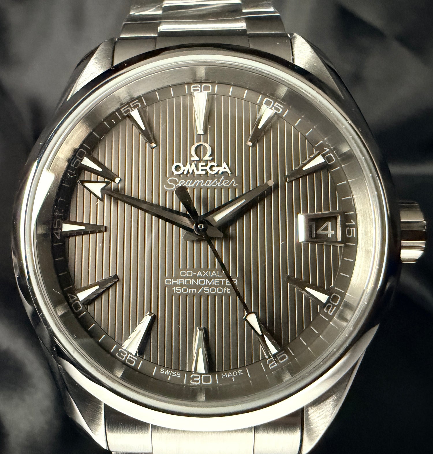 Omega Seamaster Aqua Terra 38.5mm | "Grey Skyfall Teak Dial" | Ref. 231.10.39.21.06.001
