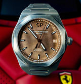 Girard Perregaux Laureato 38mm Copper Dial - 81005-11-3154-1CM - Full Set