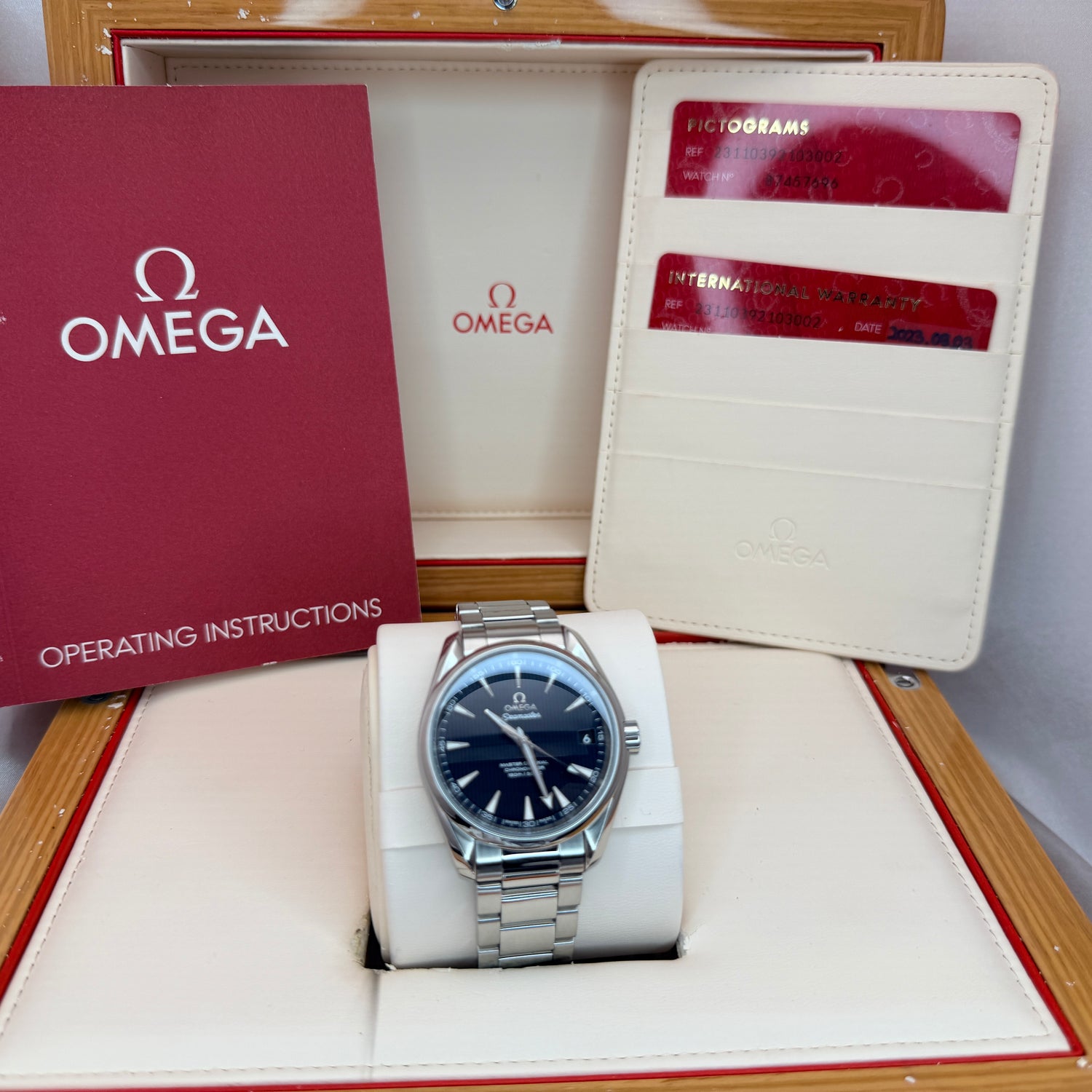 Seamaster Aqua Terra 150M 38.5mm "Spectre" Blue Dial | Ref. 231.10.39.21.03.002