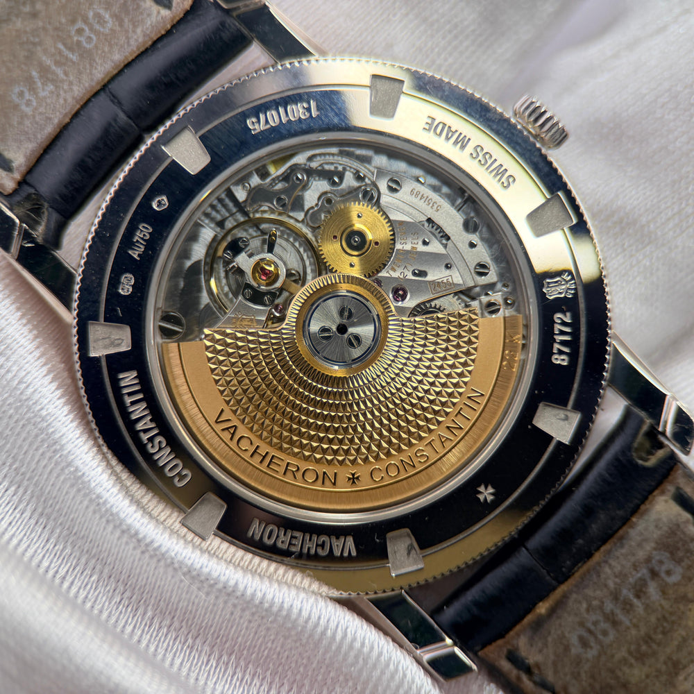 Vacheron Constantin Patrimony Small Seconds 18K White Gold | Ref. 87172/000G-9301 | 2015 Mint Set