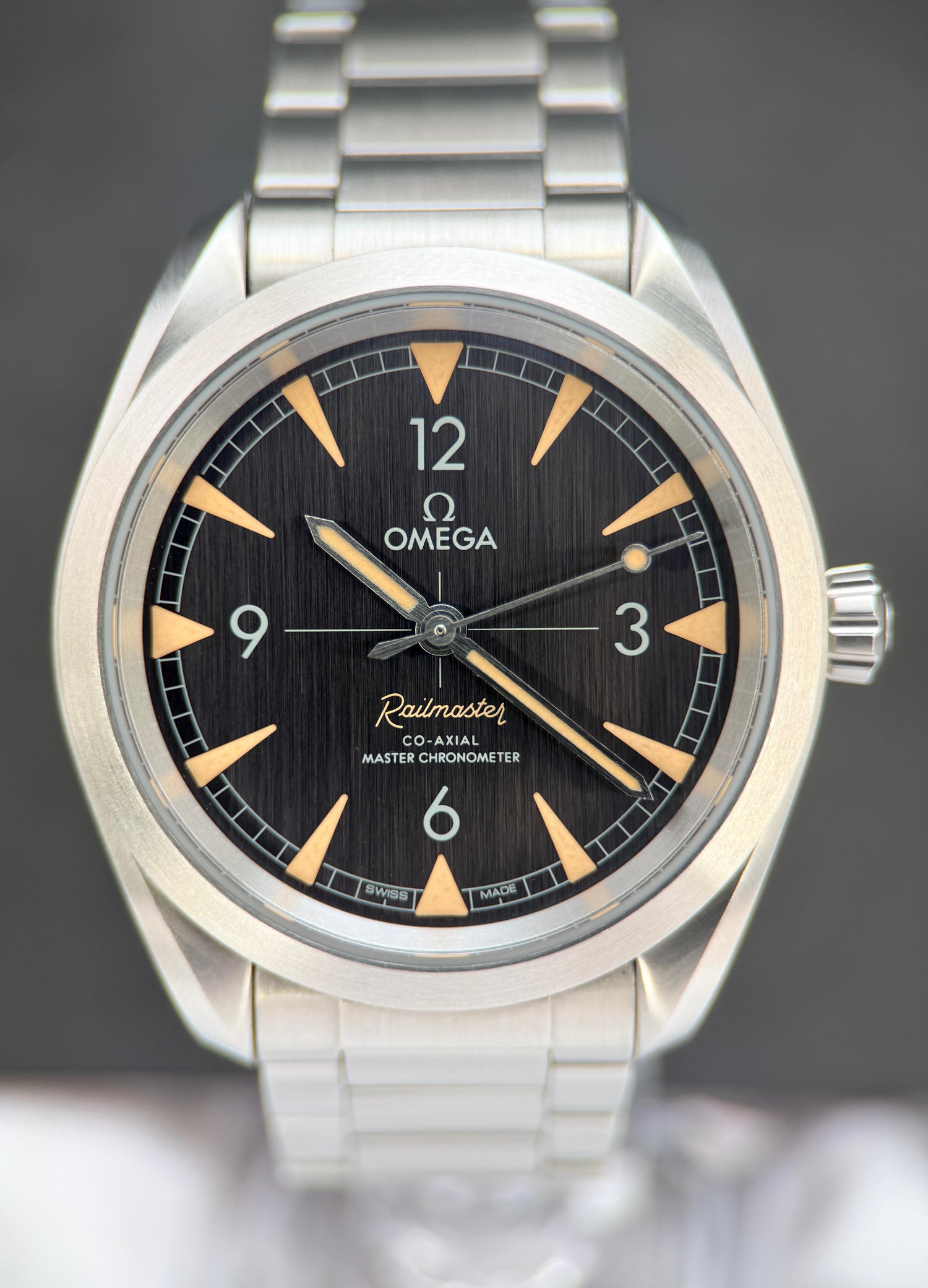 Railmaster Co-Axial Master Chronometer 40mm | Ref. 220.10.40.20.01.001 | Open-Dated Full Set