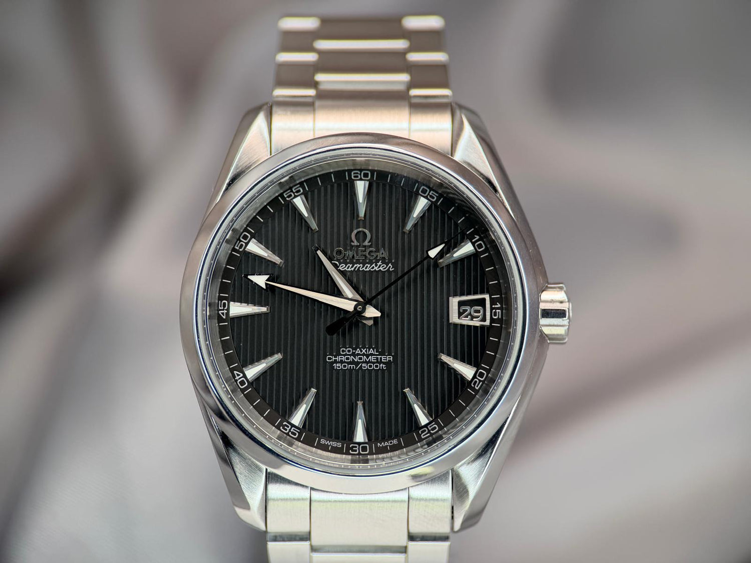 Omega Seamaster Aqua Terra 38.5mm | "Grey Skyfall Teak Dial" | Ref. 231.10.39.21.06.001