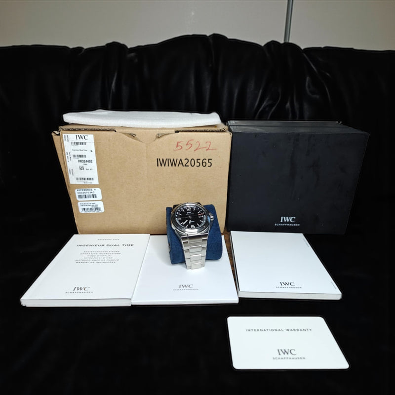 IWC Ingenieur Dual Time IW324402 | Full Set