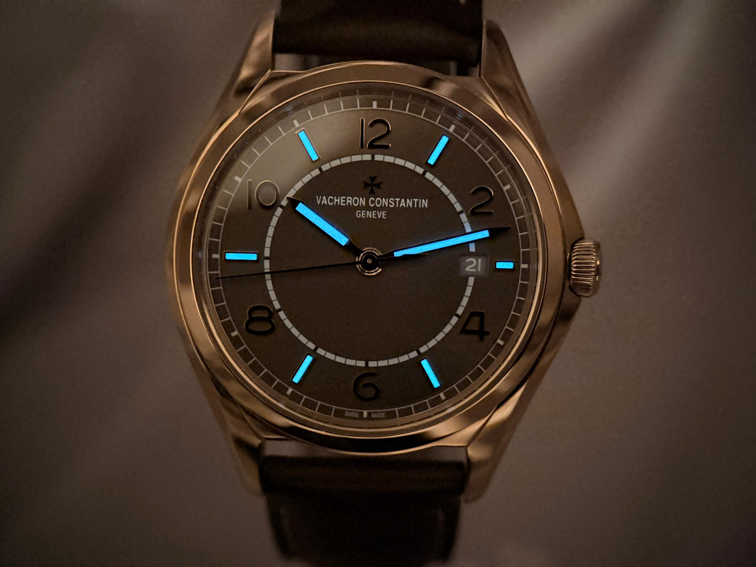 Fiftysix 18k Rose Gold | Sepia Brown Dial | Ref. 4600E/000R-B576