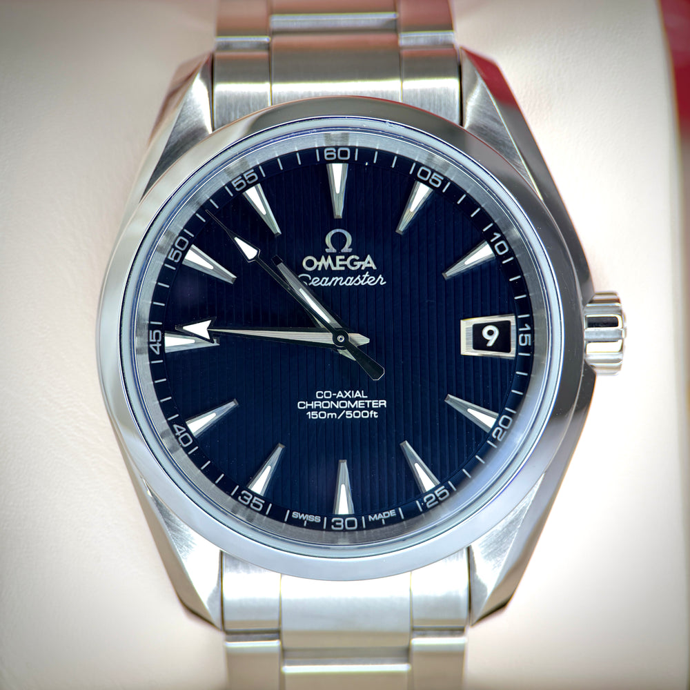Seamaster Aqua Terra 150M "Skyfall Blue" 38.5mm | Ref. 231.10.39.21.03.001