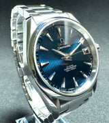 Omega Seamaster Aqua Terra Blue “Teak” Dial – Ref. 231.10.39.21.03.001
Full Set