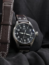 IWC Big Pilot 43 – Ref. IW3293-01 – Blue Dial | Full Set (2022) – Excellent Condition + Extra OEM Strap