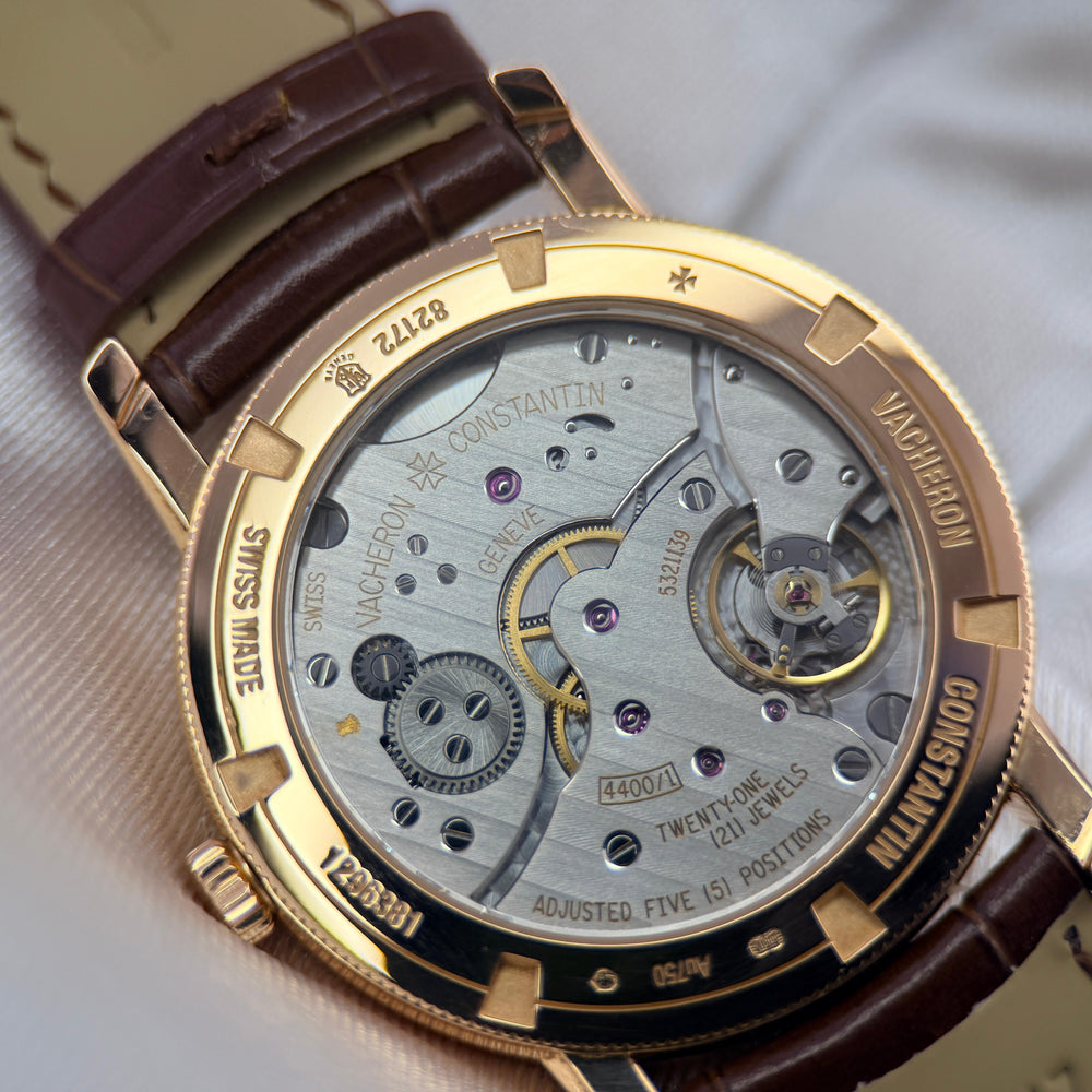 Vacheron Constantin Traditionnelle 38mm 18K Rose Gold | Ref. 82172/000R-9382 | Mint Full Set