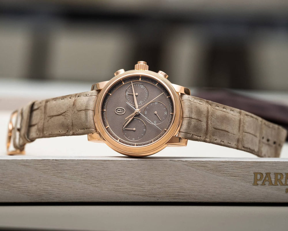 Toric Chronograph Rattrapante ذهب وردي عيار 18 بقطر 42.5 ملم PFH951 | 1 من 30 | 2024 طقم كامل