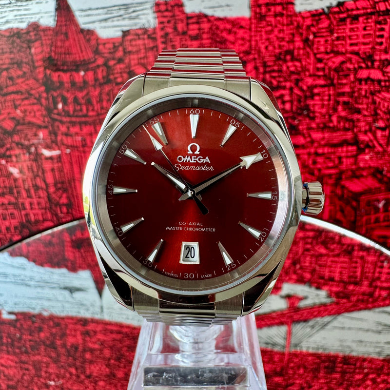 Omega Seamaster Aqua Terra Shades Red Dial | 220.10.38.20.13.003