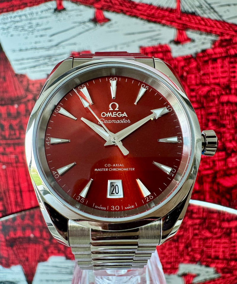Omega Seamaster Aqua Terra Shades Red Dial | 220.10.38.20.13.003