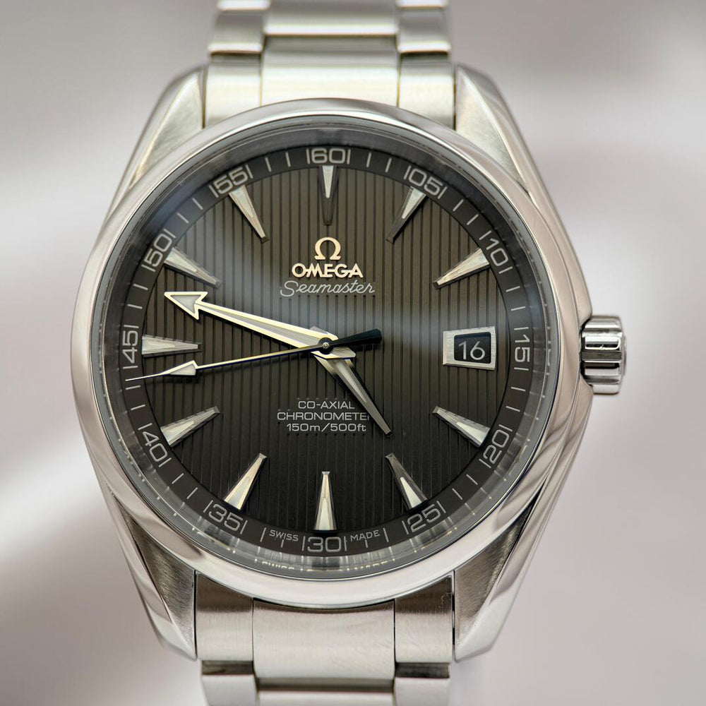 Seamaster Aqua Terra 150M 41.5mm | Skyfall Grey Teak Dial | Ref. 231.10.42.21.06.001