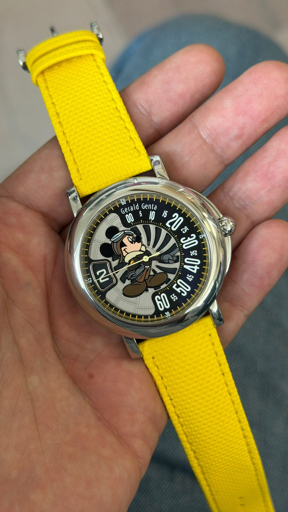 Fantasy Retro "Mickey Mouse Aviator" Jumping Hour | Ref. RSF.X.10