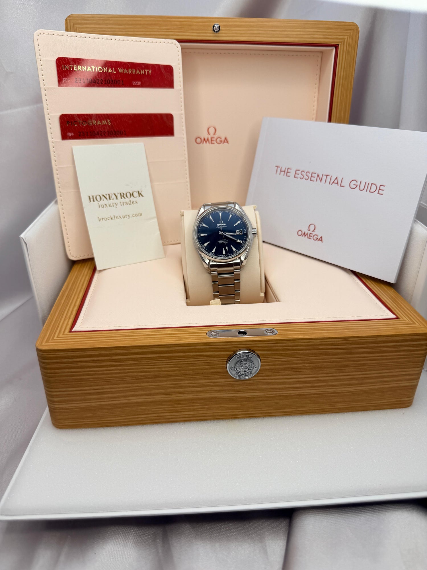 Seamaster Aqua Terra 150M 41.5mm "James Bond Skyfall" Blue Dial | Ref. 231.10.42.21.03.001