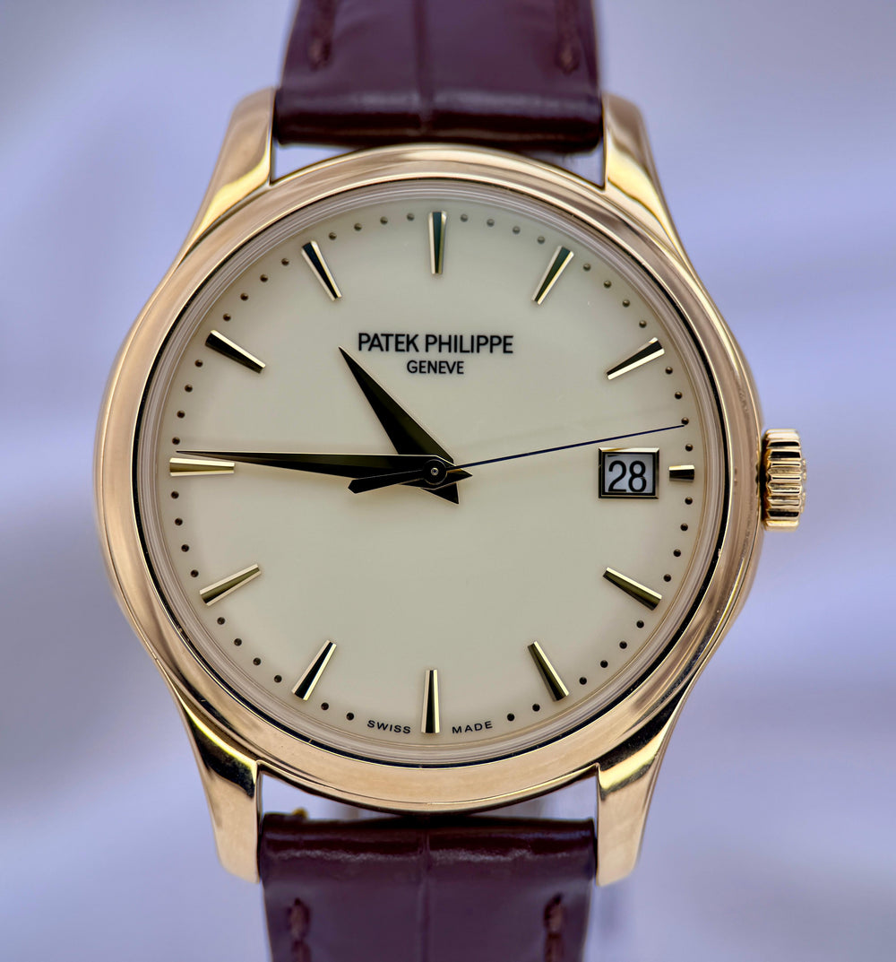 Calatrava 39mm 18k Yellow Gold Ivory Dial | Ref. 5227J-001