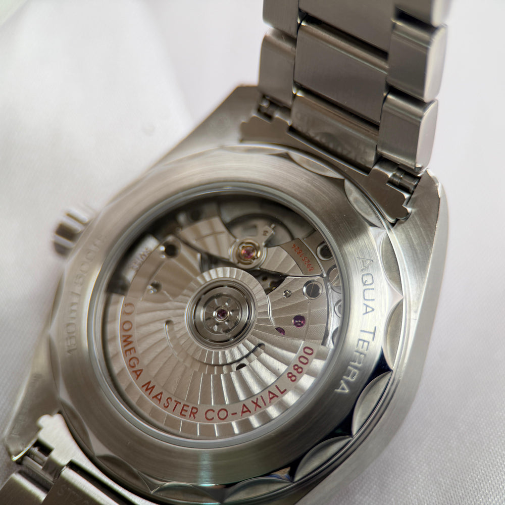 Seamaster Aqua Terra 150M 38mm Black Teak Dial | Ref. 220.10.38.20.01.001 | 2024 Full Set