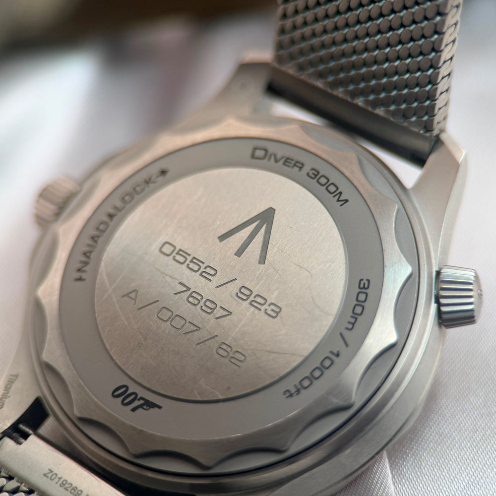 Seamaster Diver 300M 007 Edition "No Time To Die" Titanium | Ref. 210.90.42.20.01.001 | 2025 Full Set