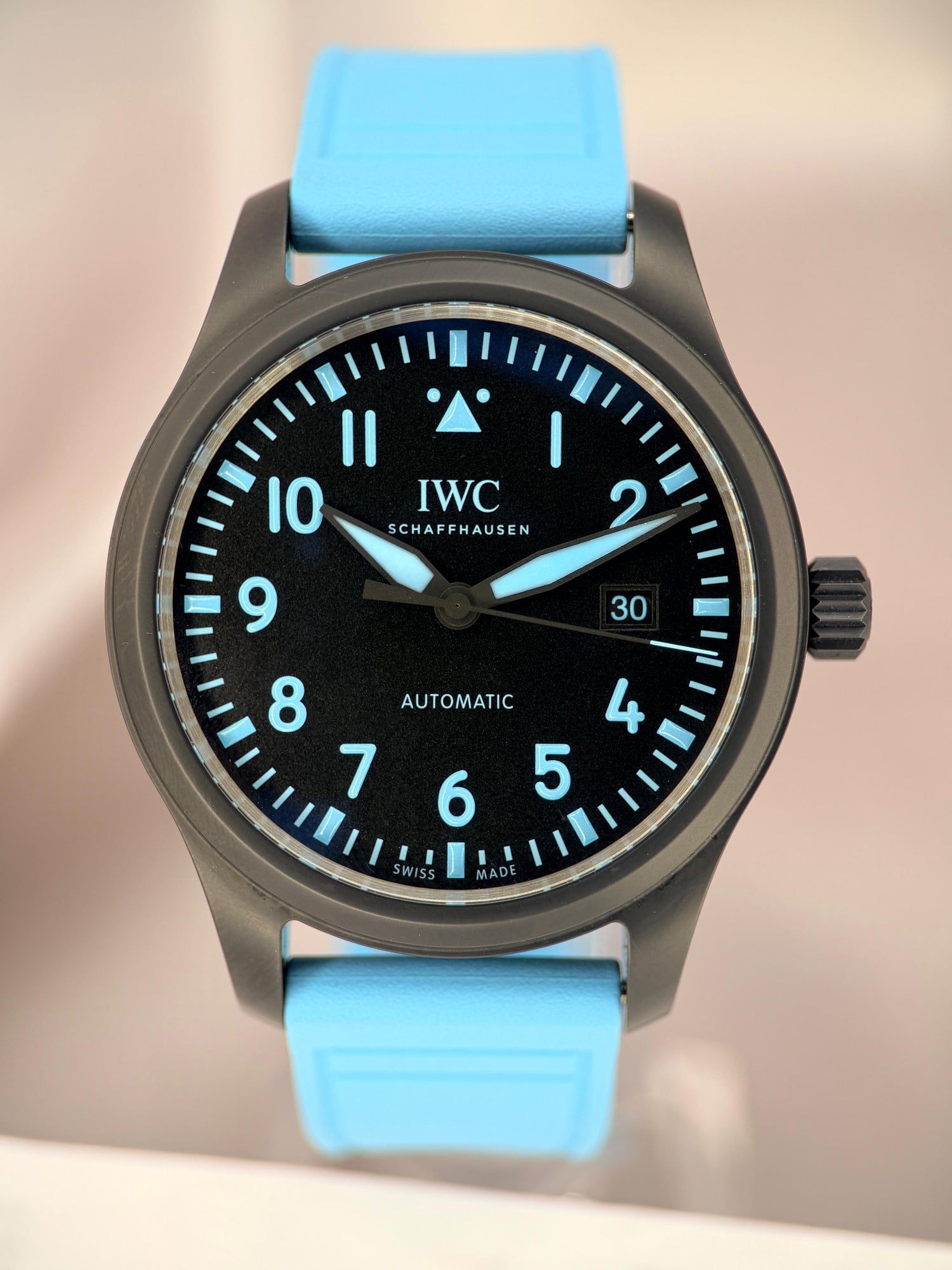 Pilot’s Watch 41 PETRONAS F1 "George Russell" Titanium | Ref. IW328107 | 2026 Brand New Full Set