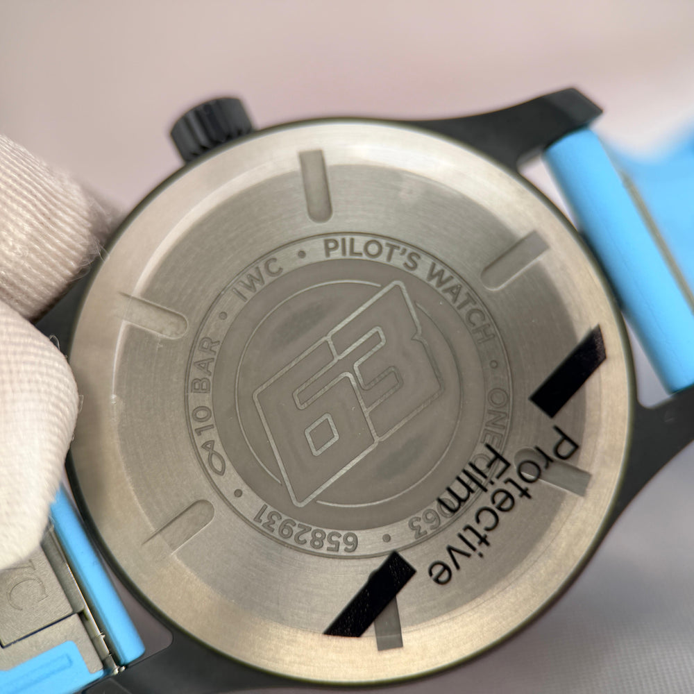 Pilot’s Watch 41 PETRONAS F1 "George Russell" Titanium | Ref. IW328107 | 2026 Brand New Full Set