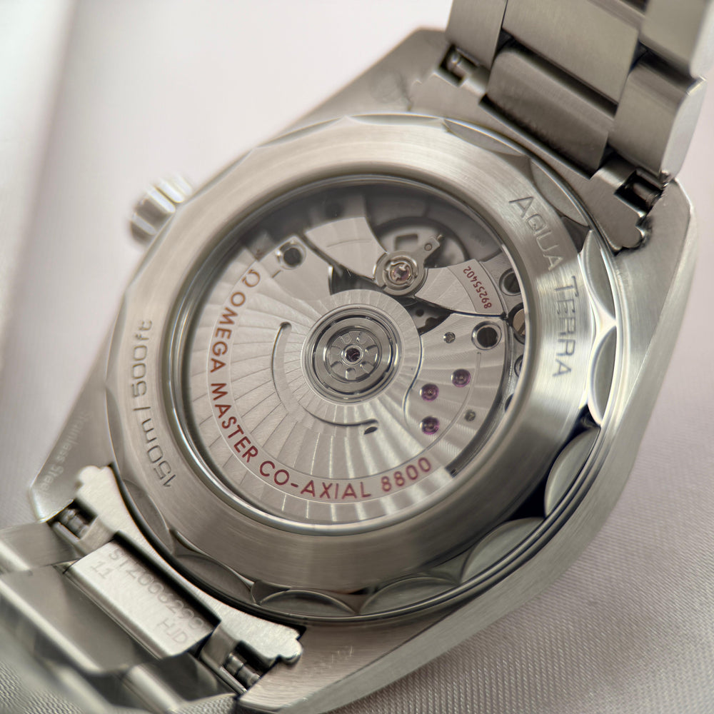 Omega Seamaster Aqua Terra 150M 38mm Blue Dial | Ref. 220.10.38.20.03.001 | Like New Full Set