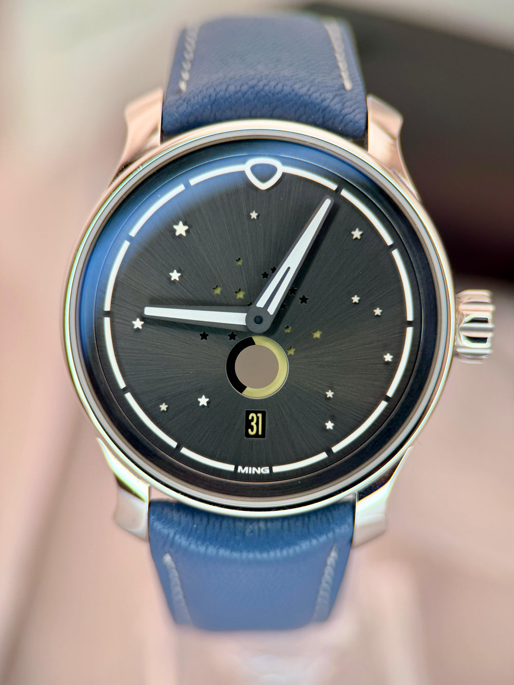 MING 37.05 Series 2 Moonphase 38mm | Hand-Wound | 2024 Like New Full Set