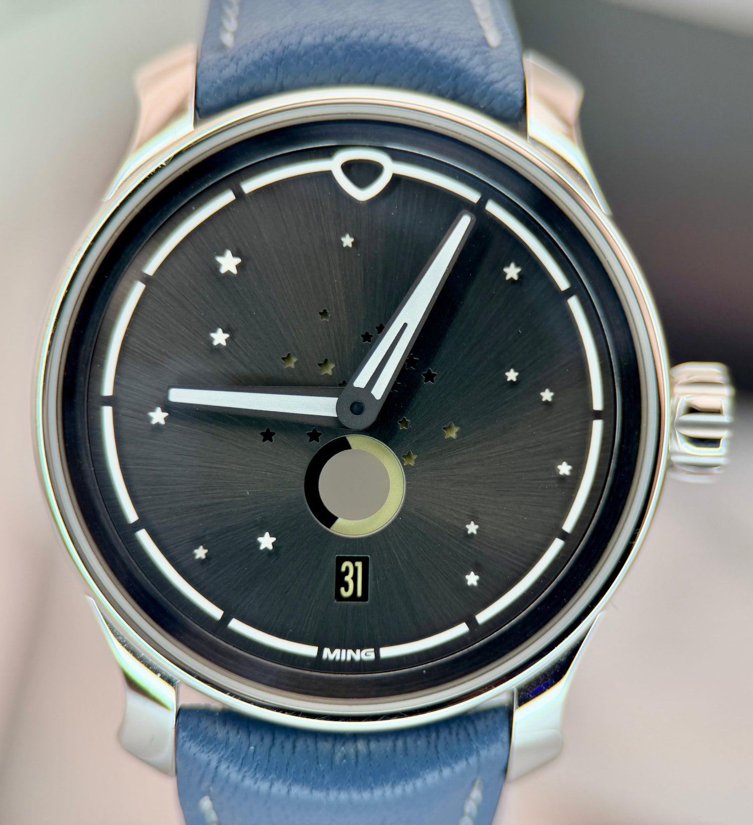 MING 37.05 Series 2 Moonphase 38mm | Hand-Wound | 2024 Like New Full Set