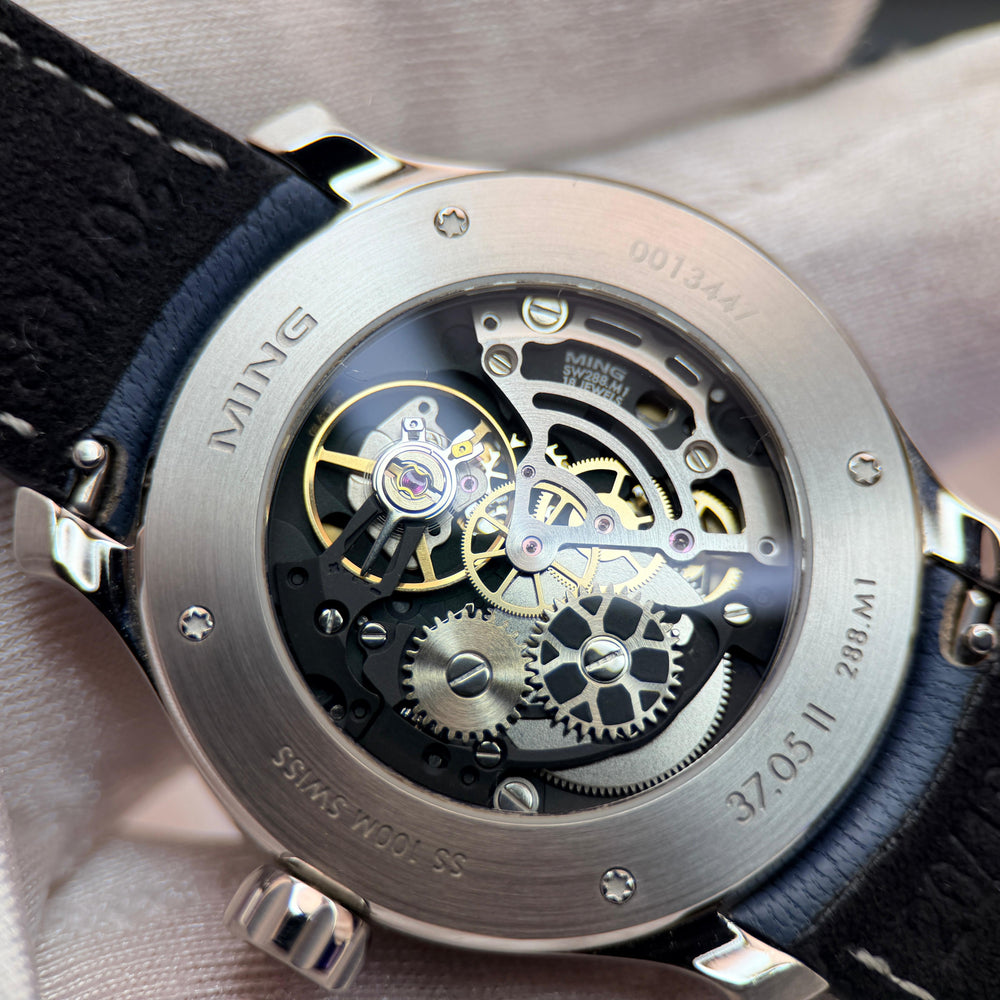 MING 37.05 Series 2 Moonphase 38mm | Hand-Wound | 2024 Like New Full Set
