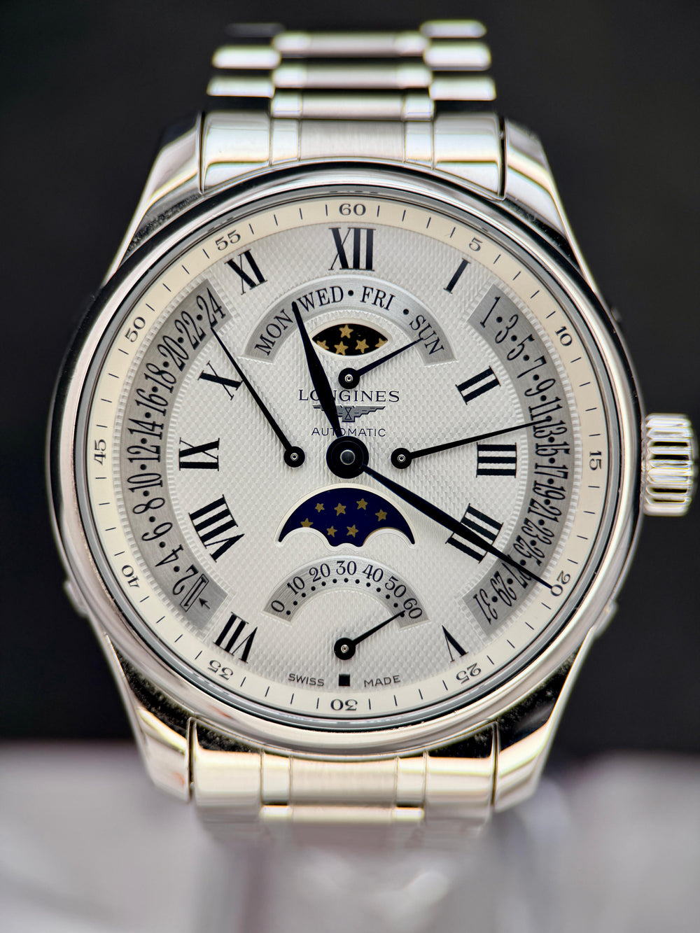 Master Collection Retrograde Moonphase | Ref. L2.739.4.71.6 | 2025 Full Set (Warranty to 2027)