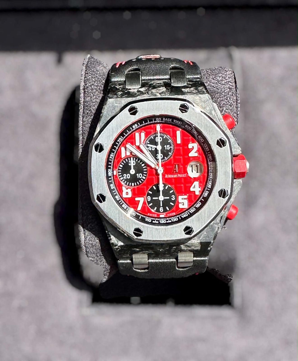 Royal Oak Offshore Singapore Grand Prix Limited 250 Pcs | Ref. 26190OS | Complete Set (3 Straps)