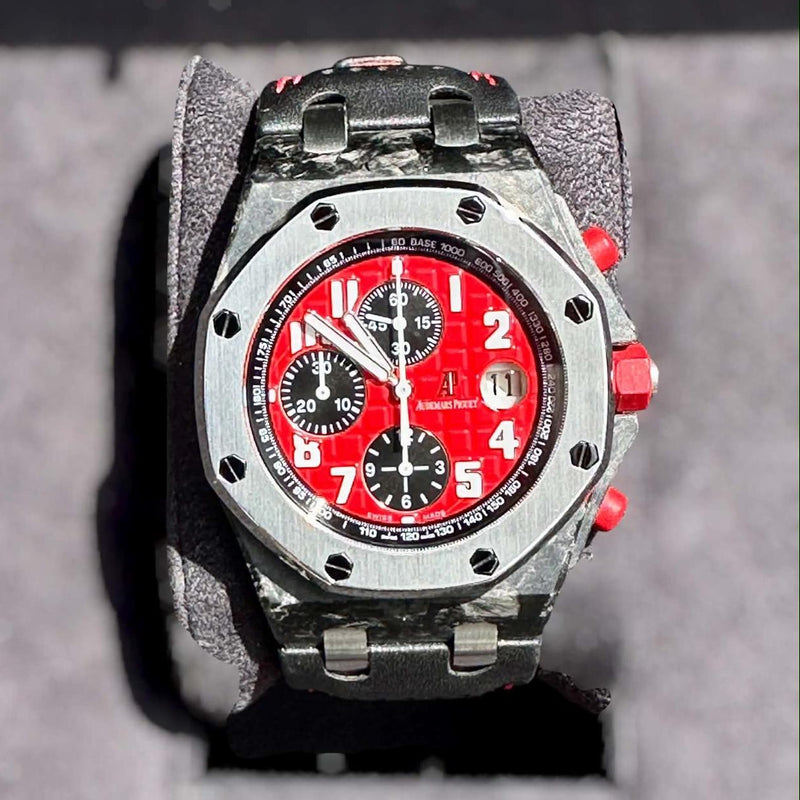 Royal Oak Offshore Singapore Grand Prix Limited 250 Pcs | Ref. 26190OS | Complete Set (3 Straps)