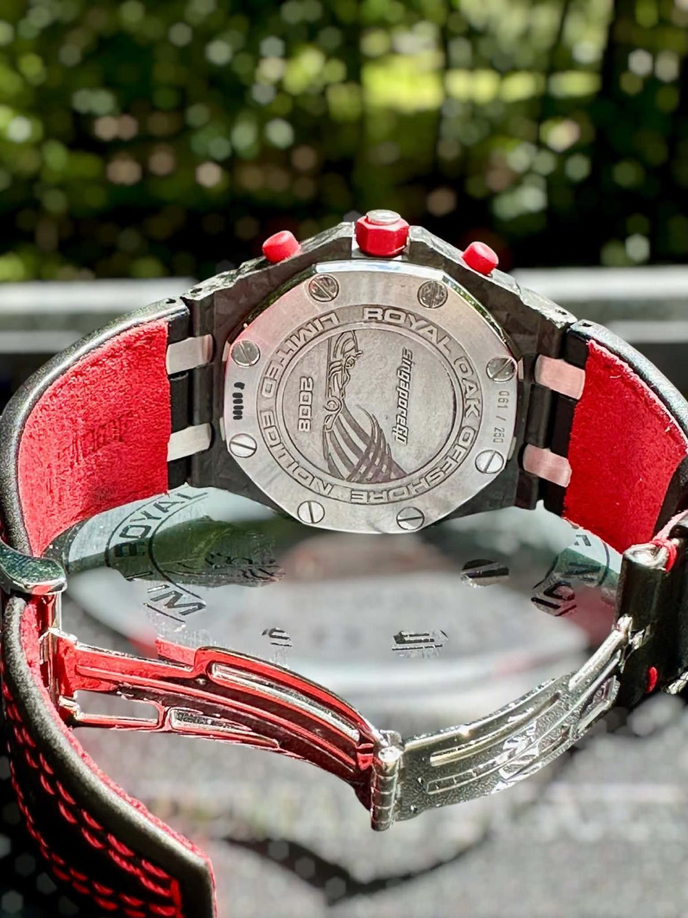 Royal Oak Offshore Singapore Grand Prix Limited 250 Pcs | Ref. 26190OS | Complete Set (3 Straps)